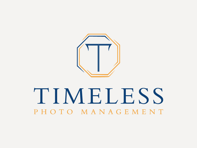 "Timeless Photo Mgmt" or "Timeless Photo Management" logo design by siti fajar