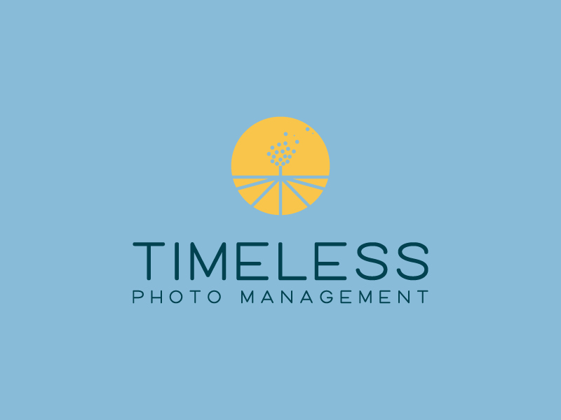 "Timeless Photo Mgmt" or "Timeless Photo Management" logo design by siti fajar