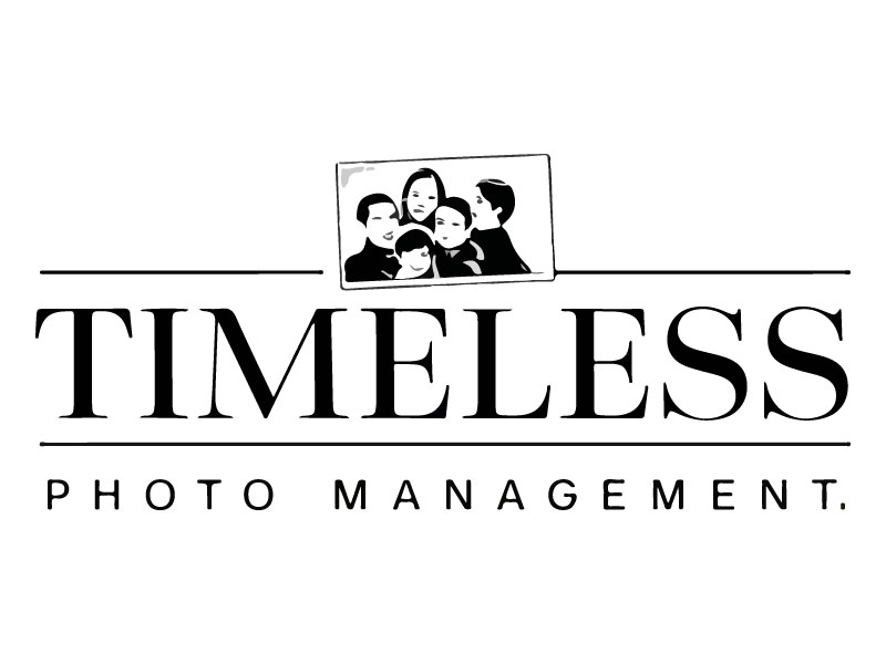 "Timeless Photo Mgmt" or "Timeless Photo Management" logo design by Crushboysourav