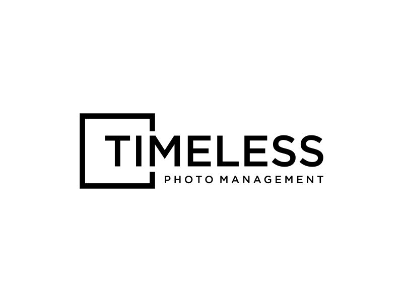 "Timeless Photo Mgmt" or "Timeless Photo Management" logo design by scania