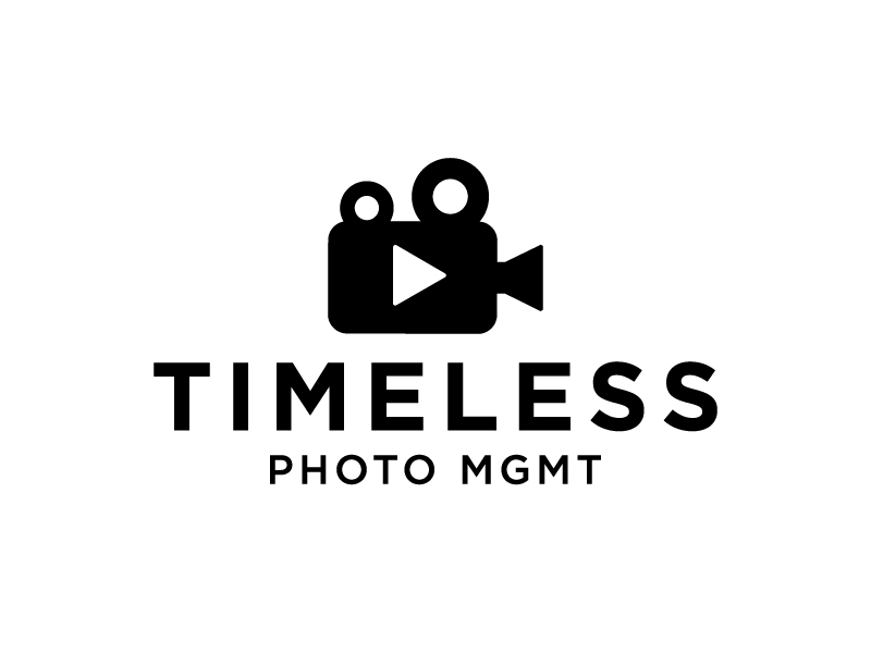 "Timeless Photo Mgmt" or "Timeless Photo Management" logo design by udinjamal