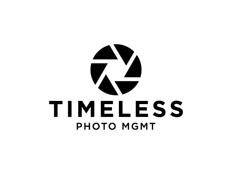 "Timeless Photo Mgmt" or "Timeless Photo Management" logo design by udinjamal