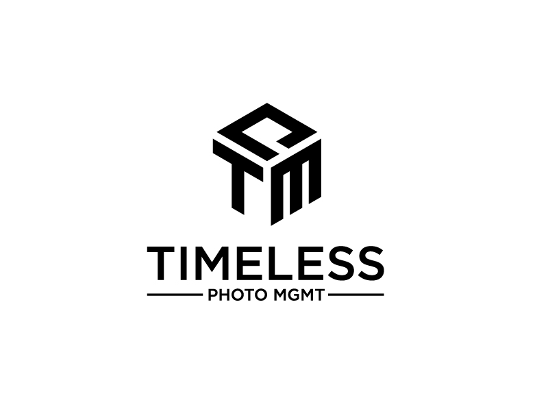 "Timeless Photo Mgmt" or "Timeless Photo Management" logo design by bigboss