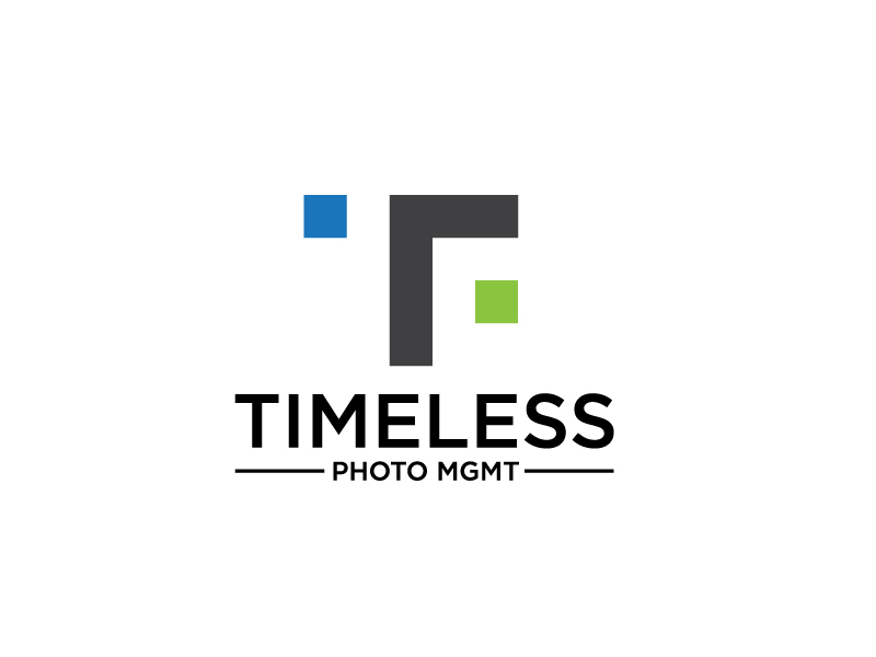 "Timeless Photo Mgmt" or "Timeless Photo Management" logo design by bigboss