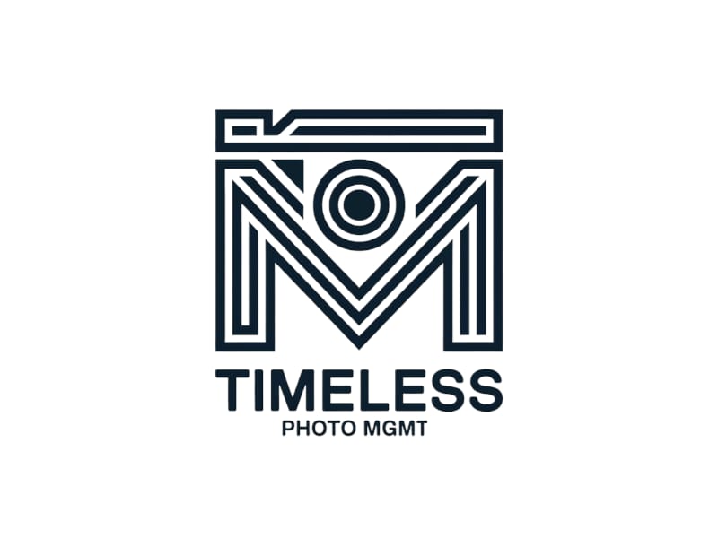 "Timeless Photo Mgmt" or "Timeless Photo Management" logo design by salim