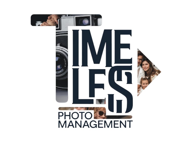 "Timeless Photo Mgmt" or "Timeless Photo Management" logo design by salim