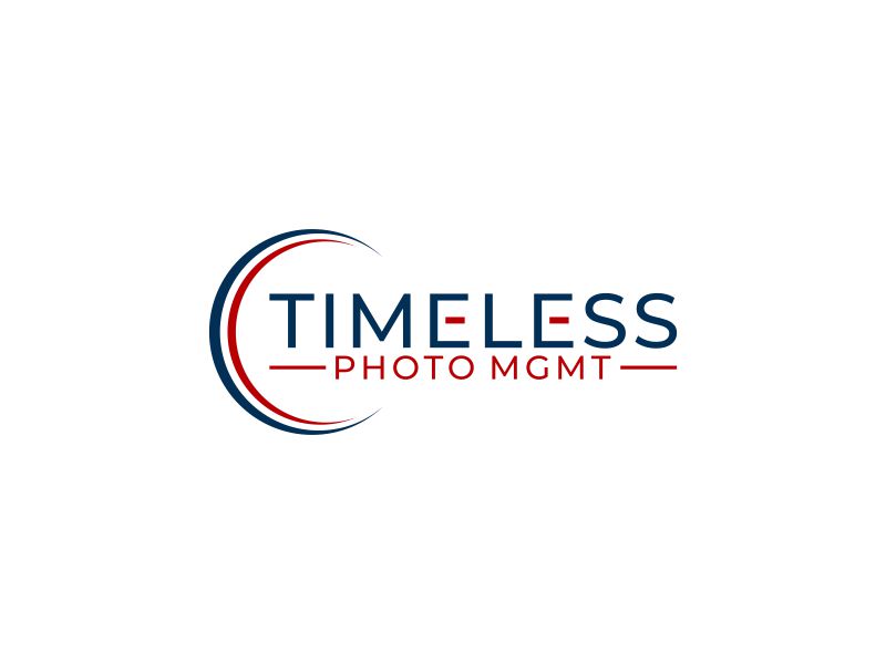 "Timeless Photo Mgmt" or "Timeless Photo Management" logo design by Snapp