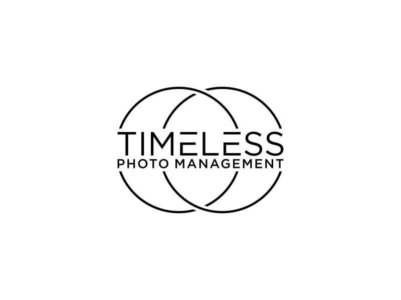 "Timeless Photo Mgmt" or "Timeless Photo Management" logo design by Snapp