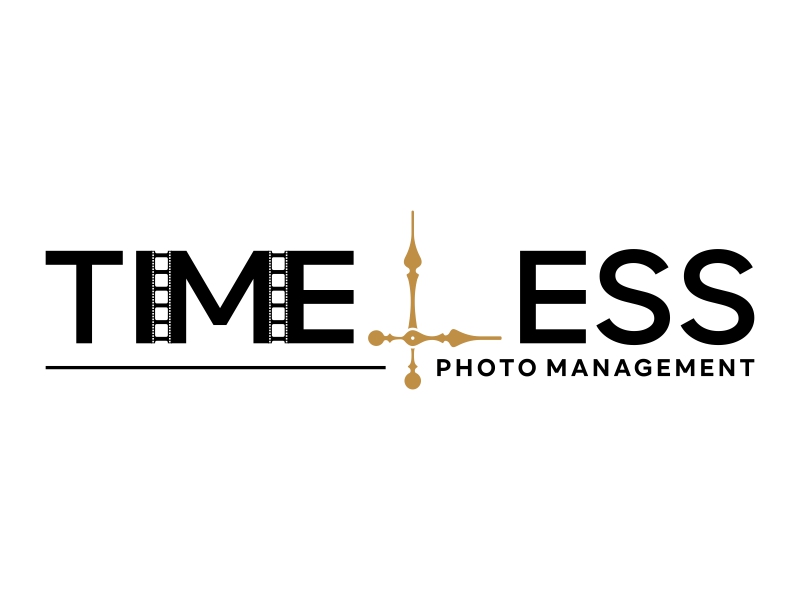 "Timeless Photo Mgmt" or "Timeless Photo Management" logo design by yunda