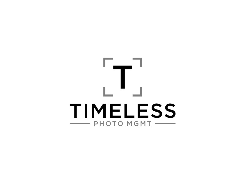 "Timeless Photo Mgmt" or "Timeless Photo Management" logo design by jancok