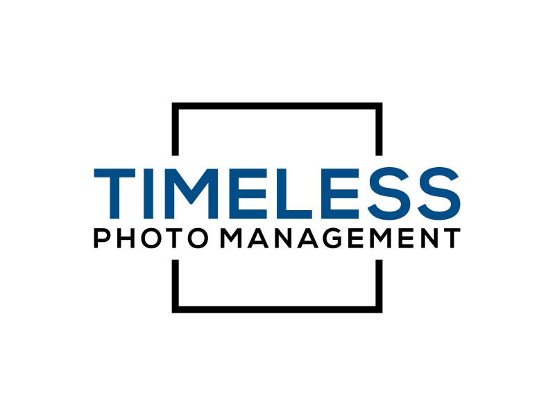 "Timeless Photo Mgmt" or "Timeless Photo Management" logo design by cintoko