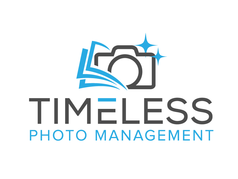 "Timeless Photo Mgmt" or "Timeless Photo Management" logo design by jaize