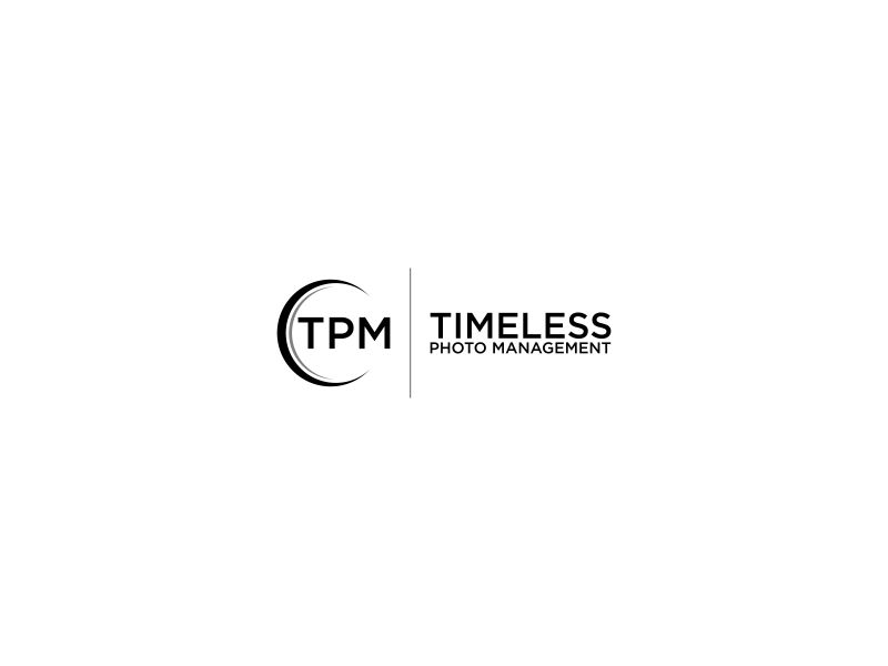 "Timeless Photo Mgmt" or "Timeless Photo Management" logo design by cocote