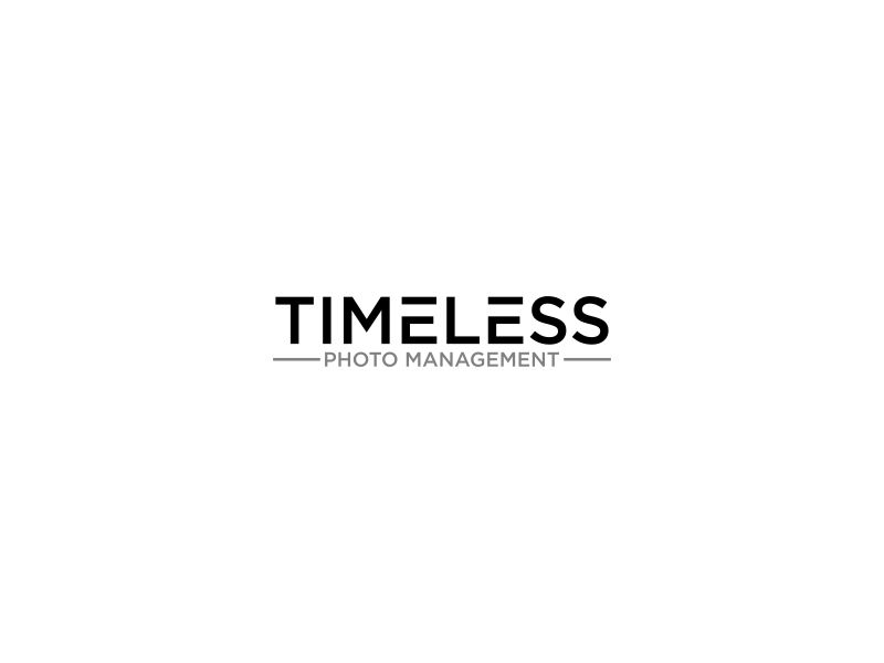 "Timeless Photo Mgmt" or "Timeless Photo Management" logo design by cocote