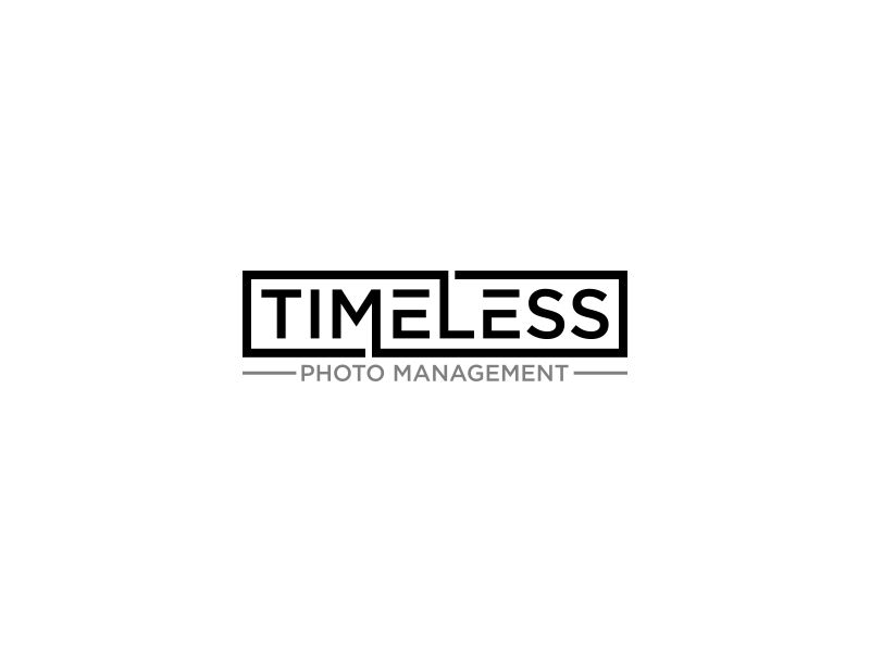 "Timeless Photo Mgmt" or "Timeless Photo Management" logo design by cocote