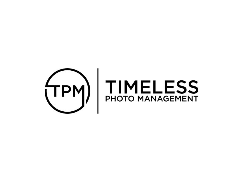 "Timeless Photo Mgmt" or "Timeless Photo Management" logo design by cocote