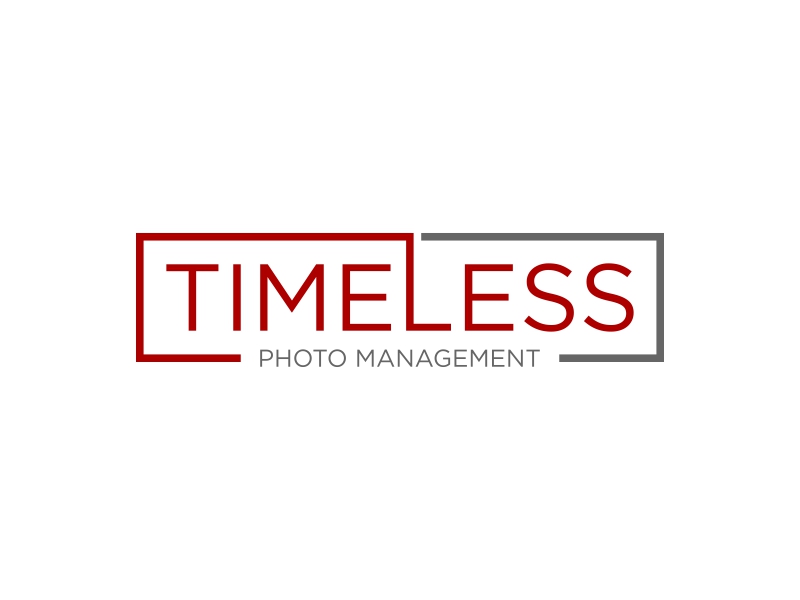 "Timeless Photo Mgmt" or "Timeless Photo Management" logo design by Wahyu Asmoro