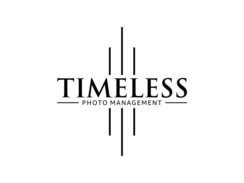 "Timeless Photo Mgmt" or "Timeless Photo Management" logo design by hopee