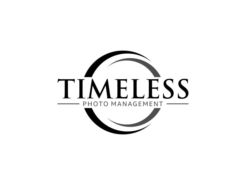 "Timeless Photo Mgmt" or "Timeless Photo Management" logo design by hopee