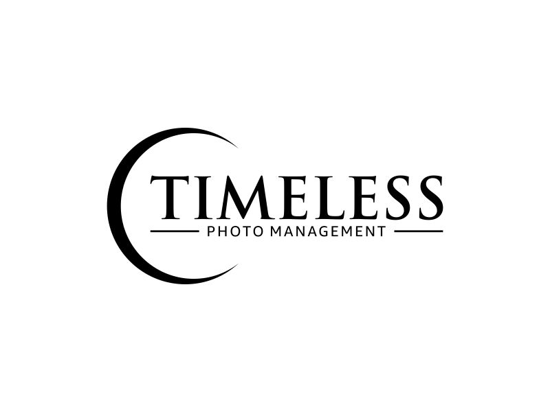 "Timeless Photo Mgmt" or "Timeless Photo Management" logo design by hopee