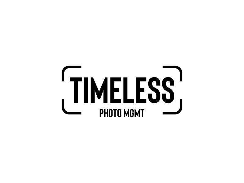 "Timeless Photo Mgmt" or "Timeless Photo Management" logo design by hopee