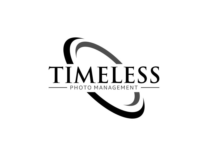 "Timeless Photo Mgmt" or "Timeless Photo Management" logo design by hopee