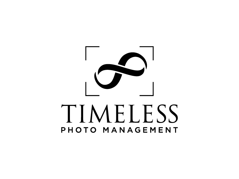 "Timeless Photo Mgmt" or "Timeless Photo Management" logo design by sakarep