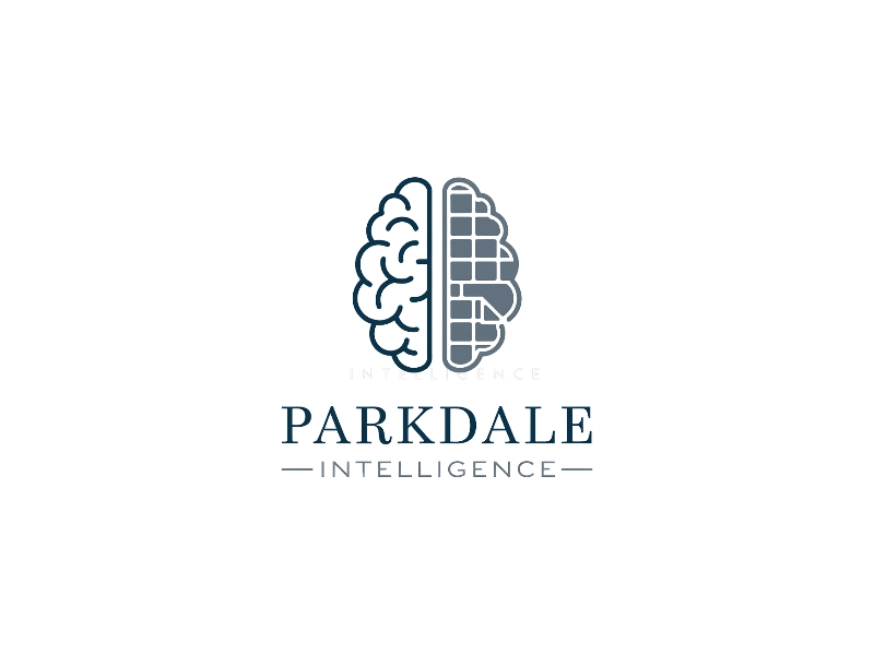 Parkdale Intelligence logo design by iffikhan