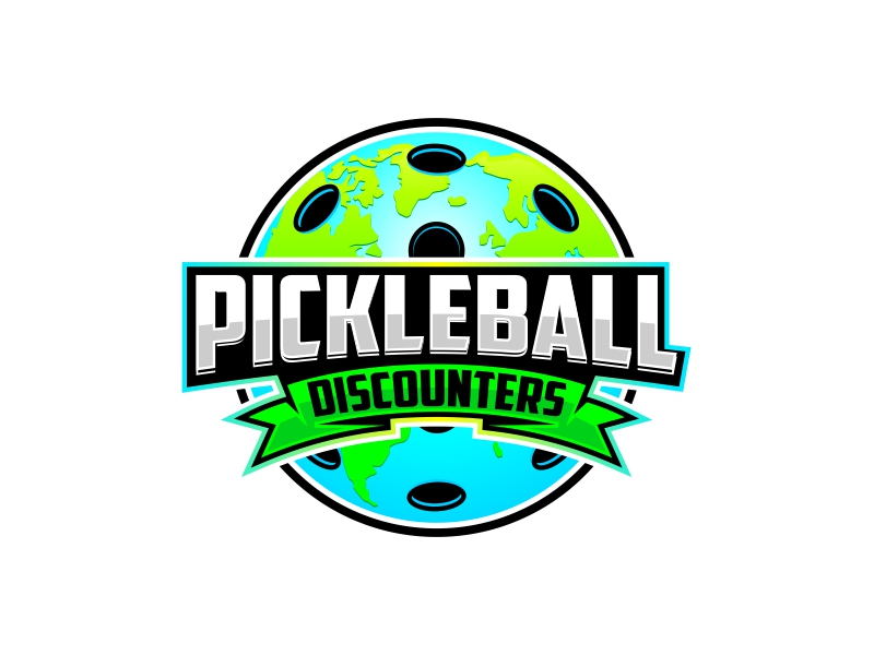 PICKLEBALL  DISCOUNTERS logo design by Realistis