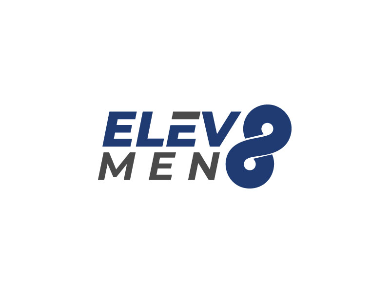 Elev8Men logo design by MuhammadSami