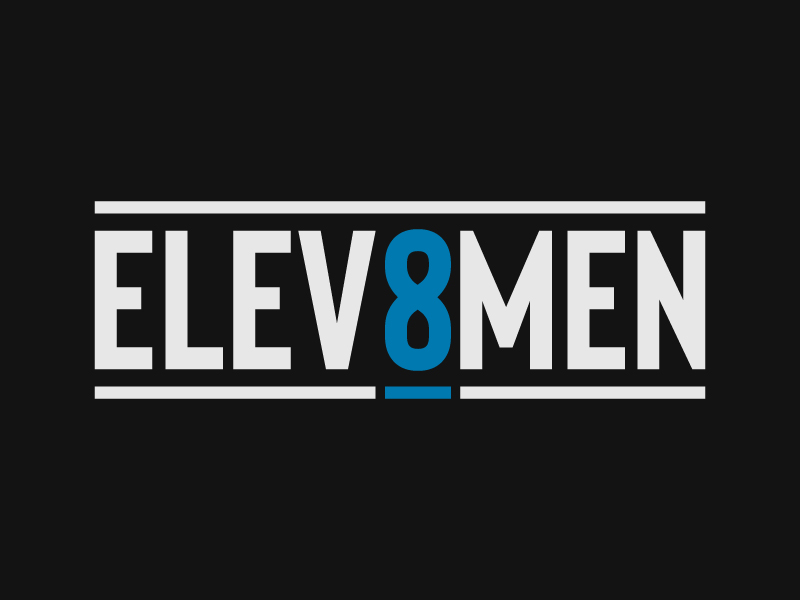 Elev8Men logo design by arifrijalbiasa