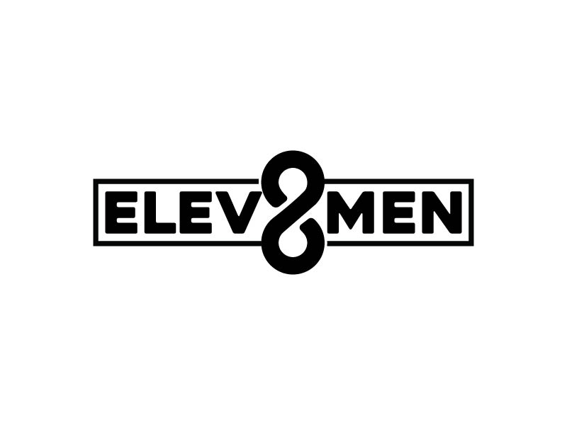 Elev8Men logo design by perf8symmetry