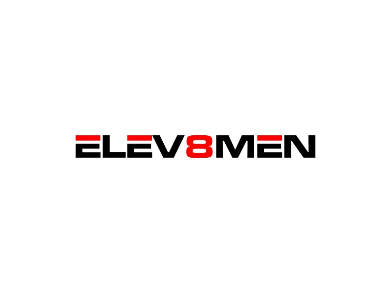 Elev8Men logo design by luckyprasetyo