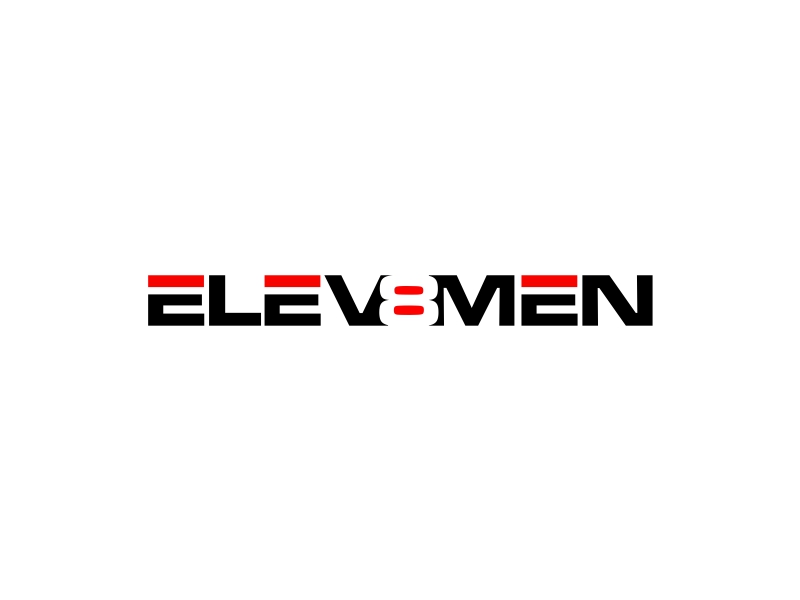 Elev8Men logo design by rey