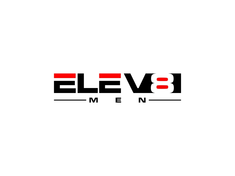 Elev8Men logo design by luckyprasetyo