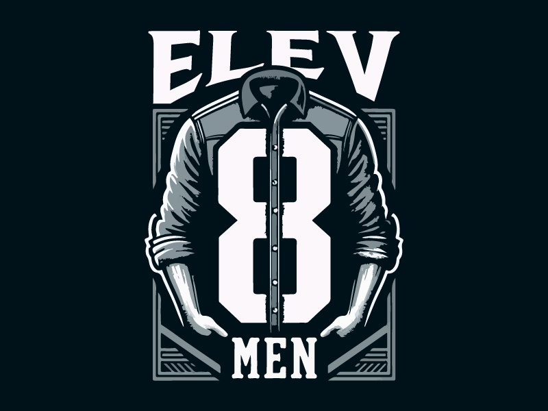 Elev8Men logo design by Crushboysourav