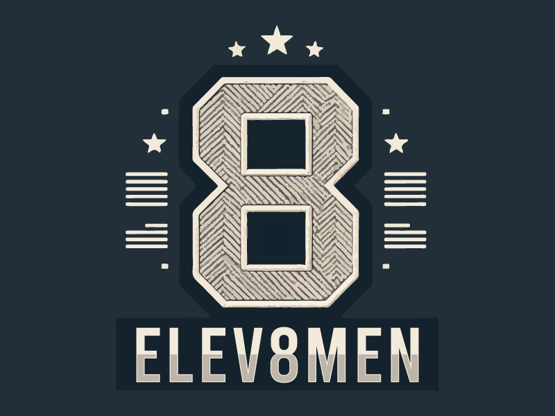 Elev8Men logo design by Crushboysourav