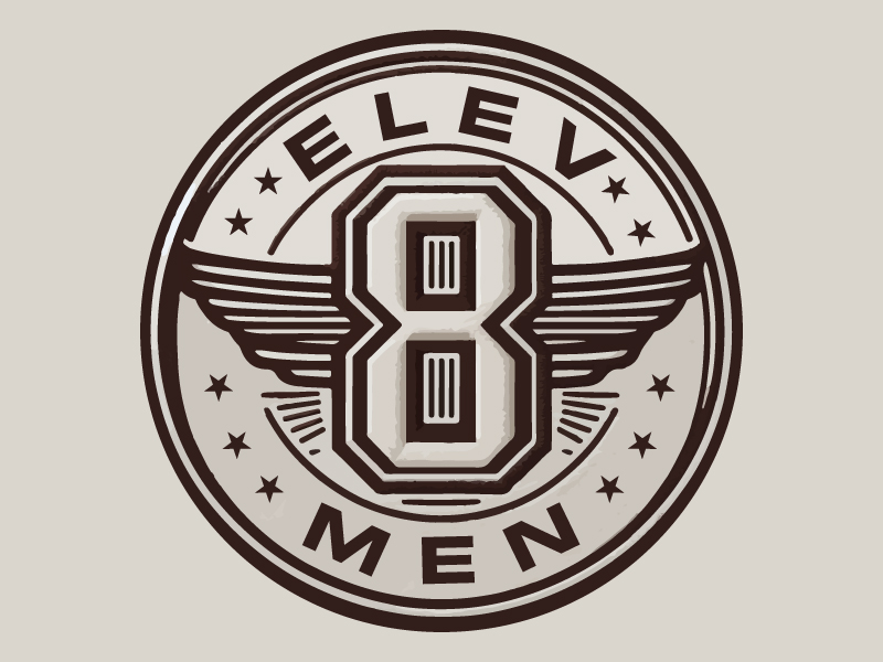 Elev8Men logo design by Crushboysourav