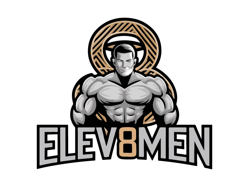 Elev8Men logo design by Rahul Biswas