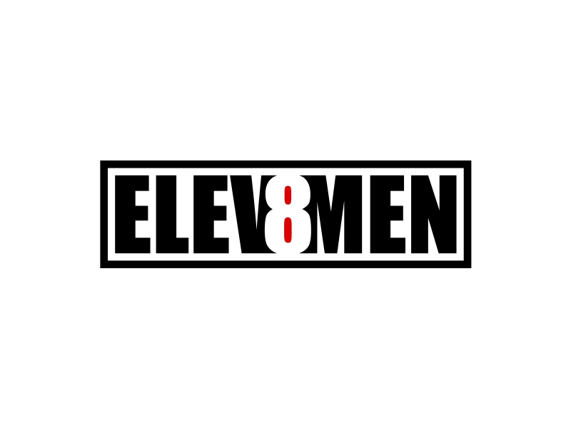 Elev8Men logo design by rey