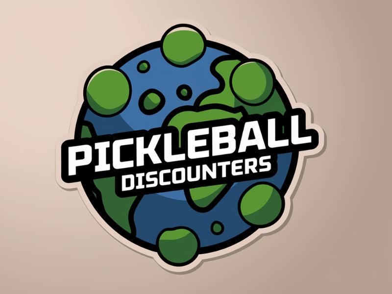 PICKLEBALL  DISCOUNTERS logo design by XenaArt