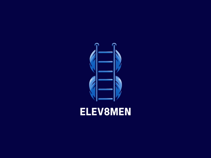 Elev8Men logo design by iffikhan