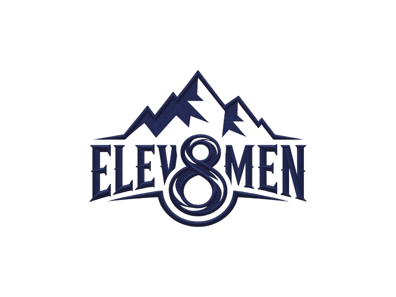 Elev8Men logo design by iffikhan