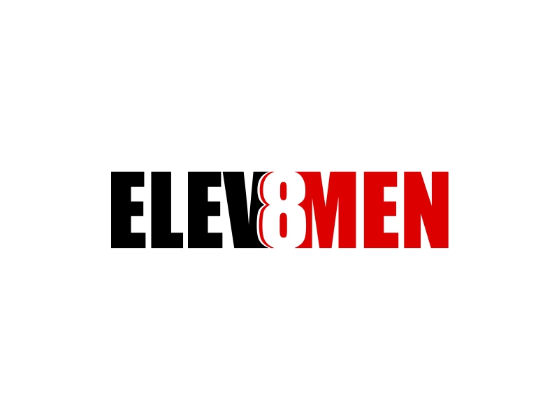 Elev8Men logo design by rey