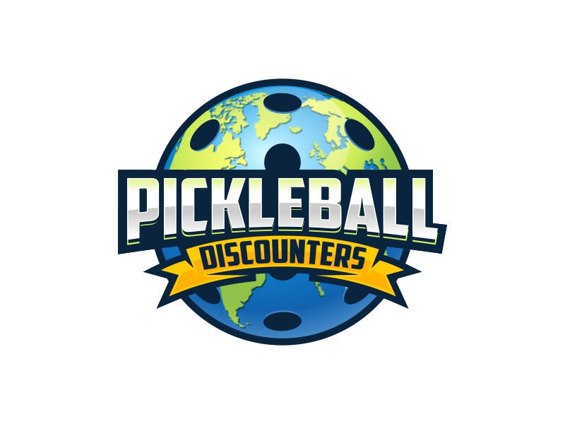 PICKLEBALL  DISCOUNTERS logo design by Realistis