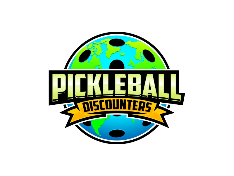 PICKLEBALL  DISCOUNTERS logo design by Realistis