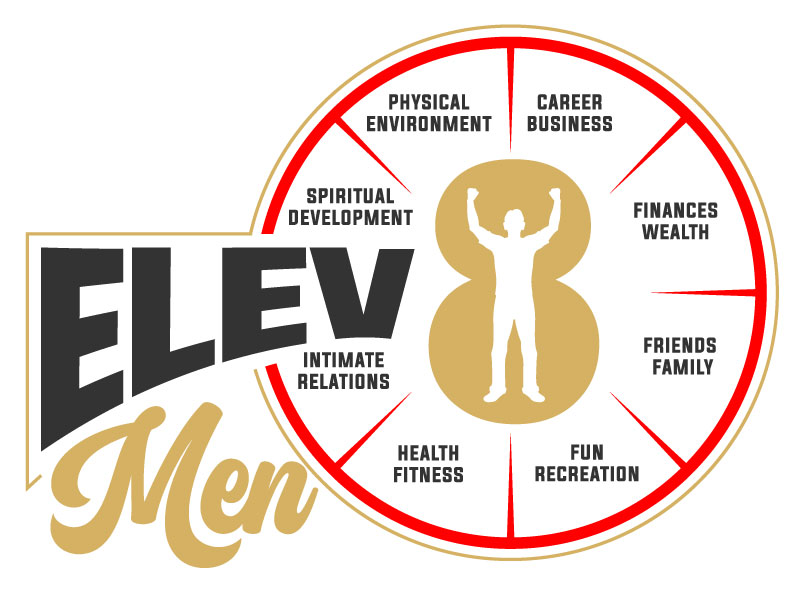 Elev8Men logo design by design_brush