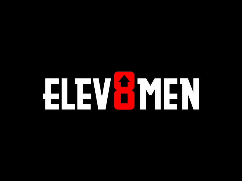 Elev8Men logo design by WakSunari