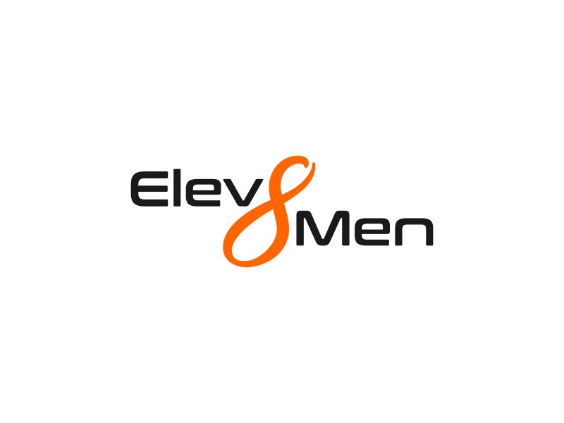 Elev8Men logo design by Kindo