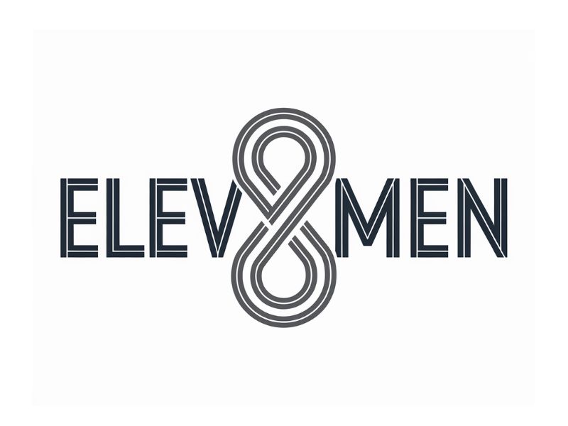 Elev8Men logo design by XenaArt